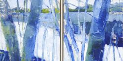 Giovanni Frangi, Dauntsey Park, Olio su tela, 2013